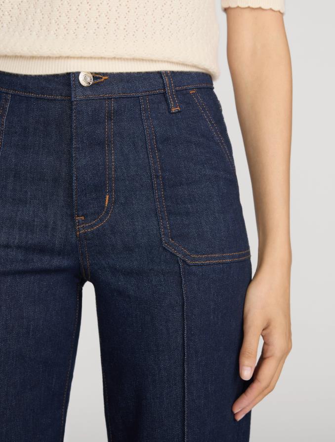 JEANS LE SLIM PALAZZO POCKET