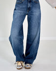 26W-FRAME-BROEK JEANS-BLAUW MIDDEN