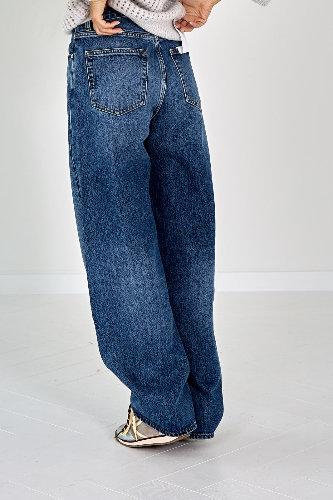 26W-FRAME-BROEK JEANS-BLAUW MIDDEN