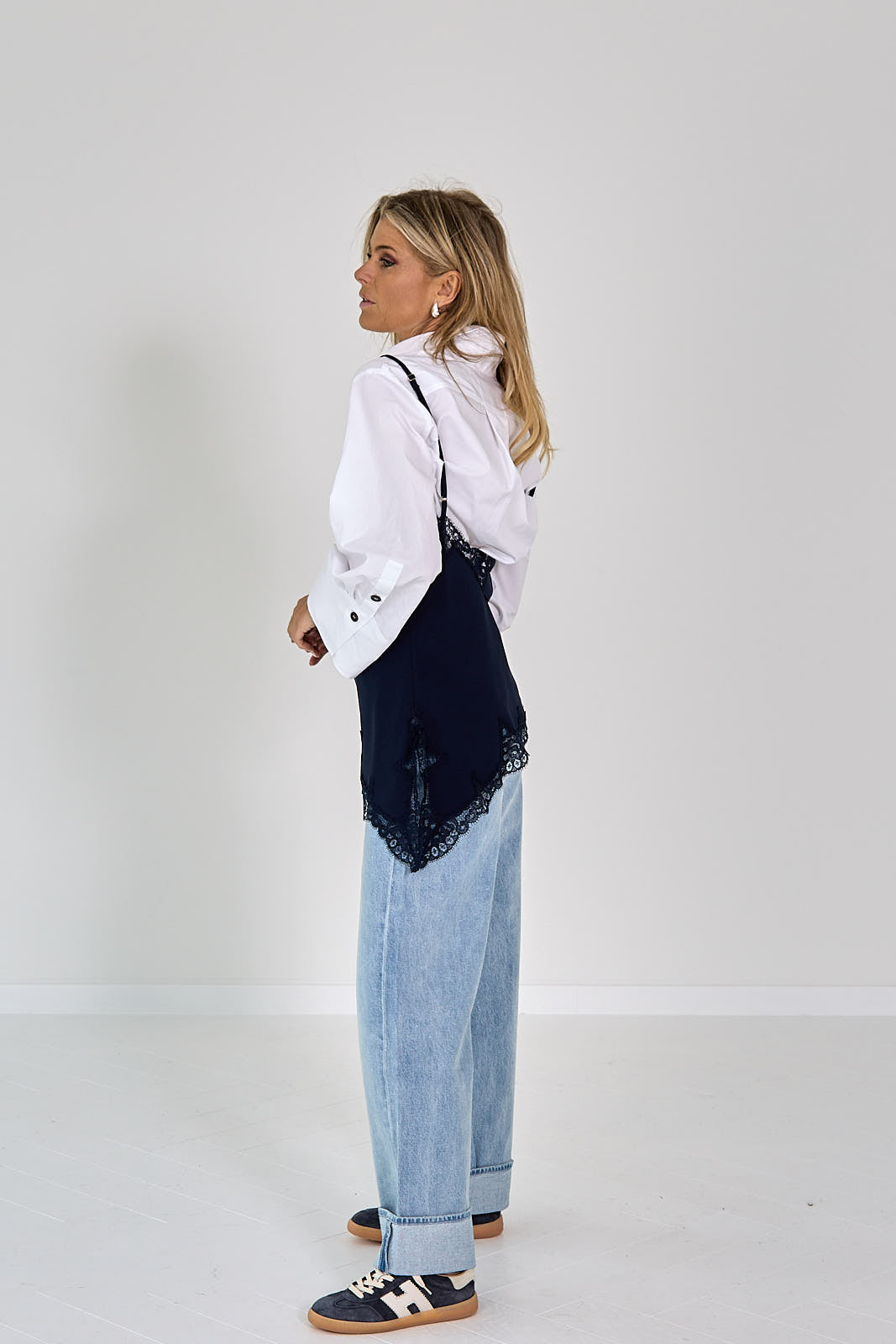 26W-BAZAR DE LUXE-CHEMISIER-MARINE DONKE
