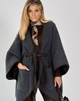 26W-BAZAR DE LUXE-MANTEL-GRIJS MIDDEN