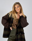 26W-BAZAR DE LUXE-BLAZER-KAKKIGROEN
