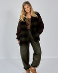 26W-BAZAR DE LUXE-BLAZER-KAKKIGROEN