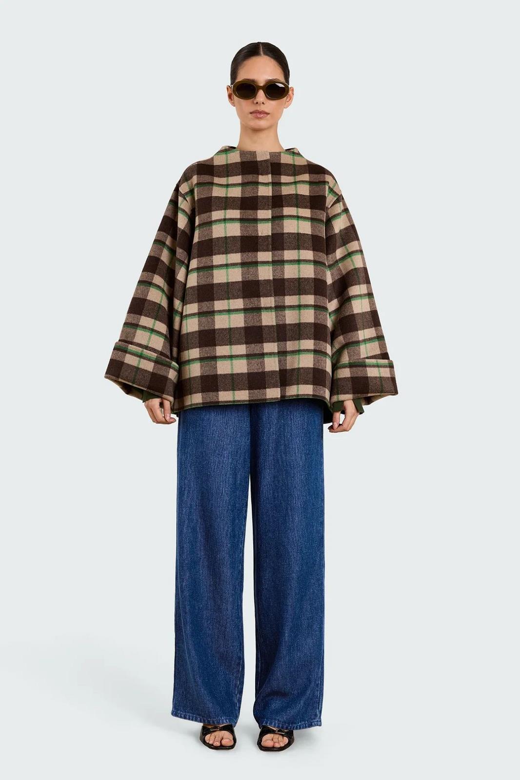 MANTEL VERA TARTAN