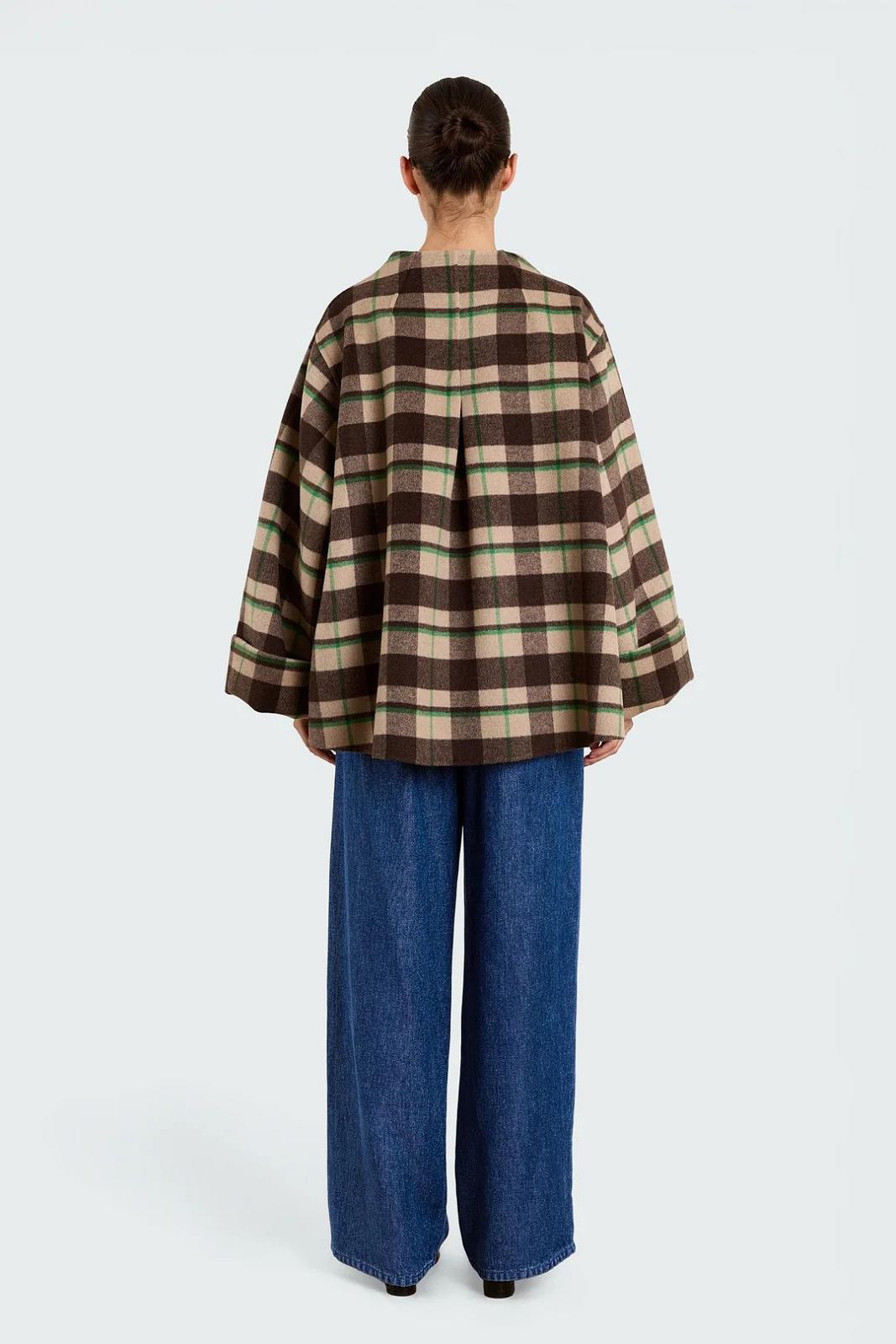 MANTEL VERA TARTAN