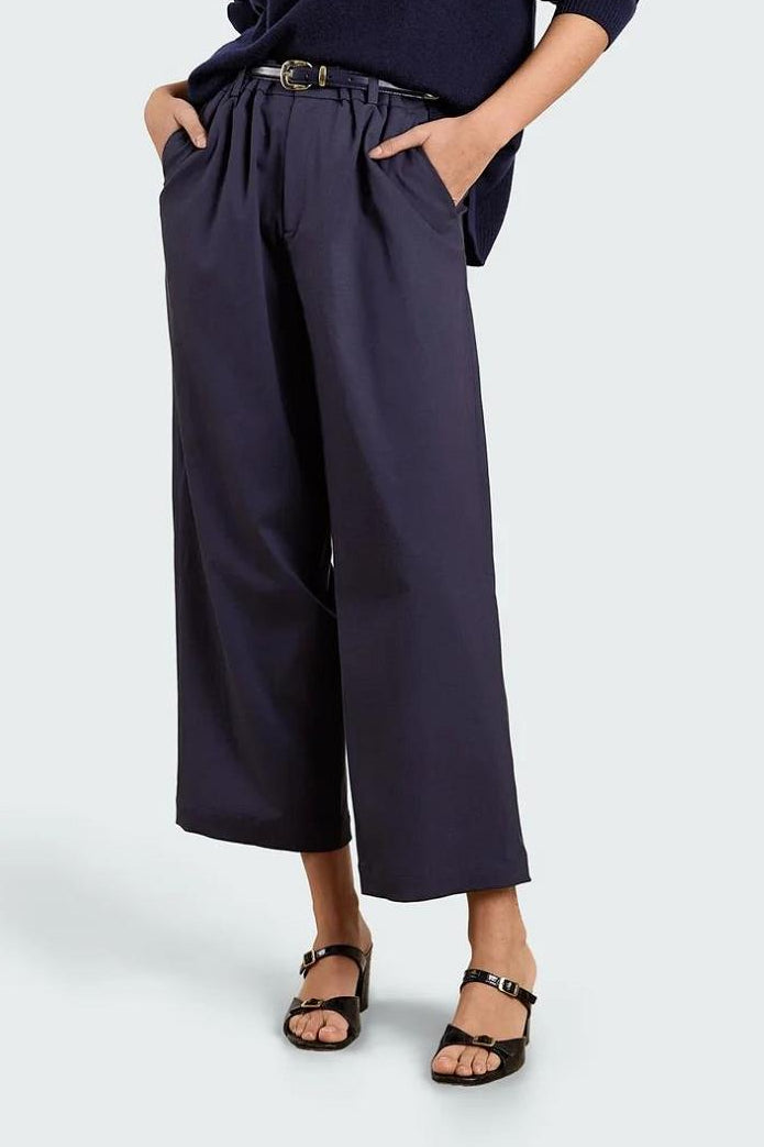 26W-STUDIO  CLIQUE-BROEK-MARINE DONKER
