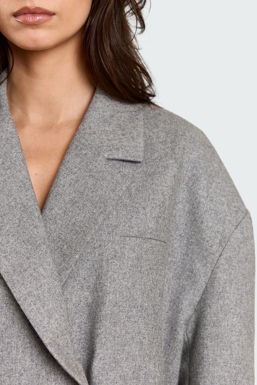26W-STUDIO  CLIQUE-BLAZER-GRIJS MIDDEN