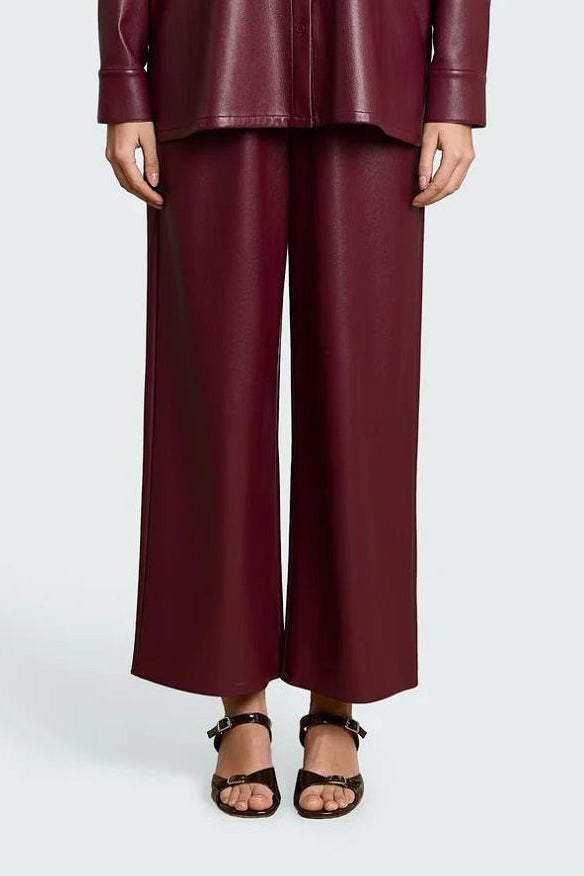 26W-STUDIO  CLIQUE-BROEK-BORDEAUX DONKER