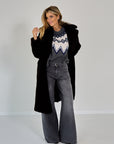 26W-MAX MARA-MANTEL-BRUIN DONKER