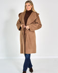 26W-MAX MARA-MANTEL-BEIGE MIDDEN