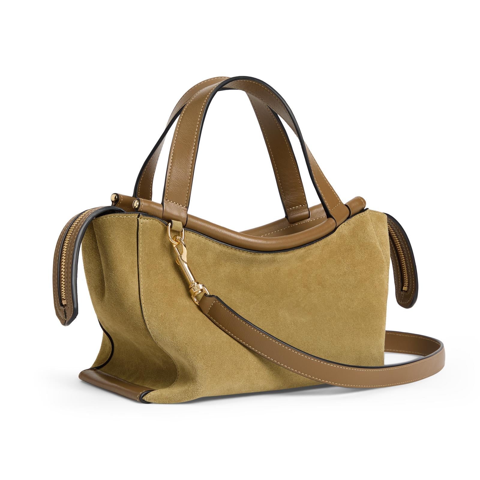 IDA BAG KHAKI SUEDE