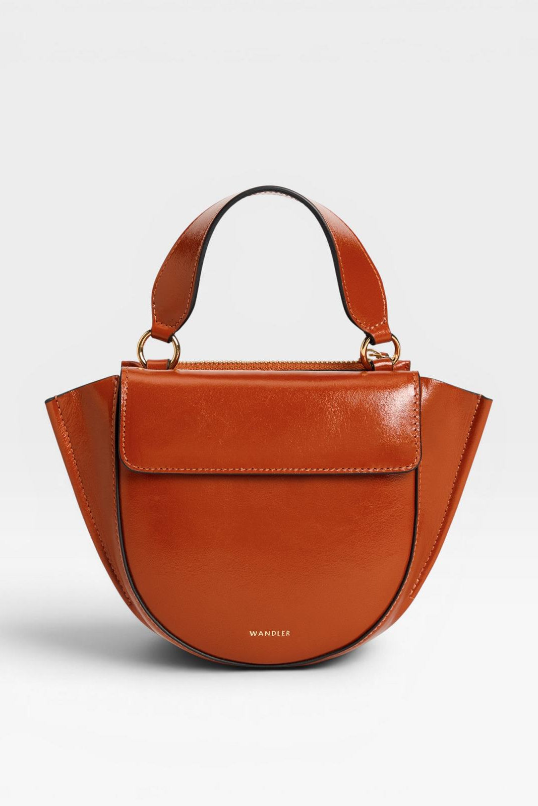 HORTENSIA BAG SMALL CARROT GLAZE