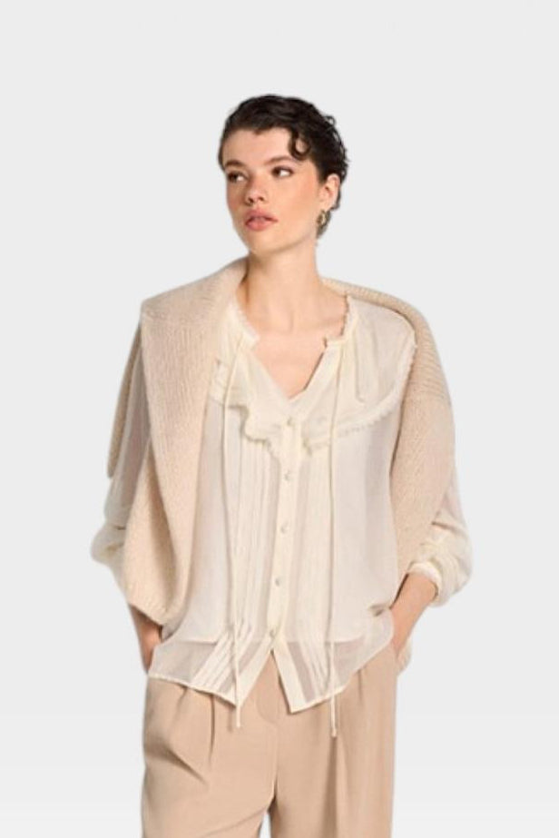 RIANIBLOUSE MET RUCHES