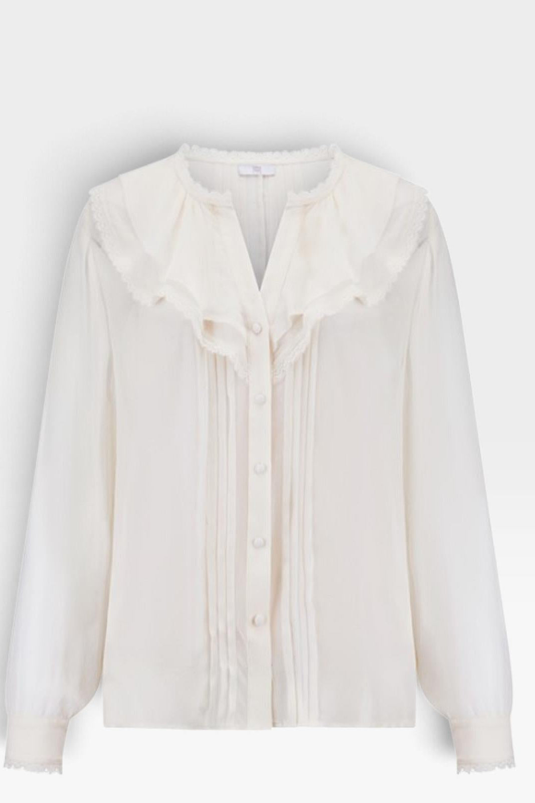 RIANIBLOUSE MET RUCHES
