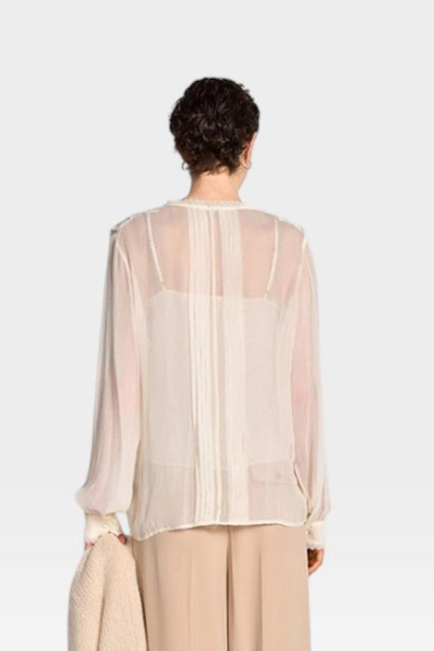 RIANIBLOUSE MET RUCHES