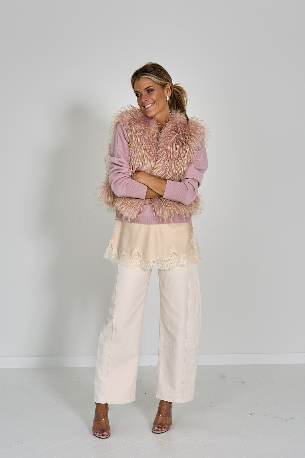 GILET BOHO FAUX FUR