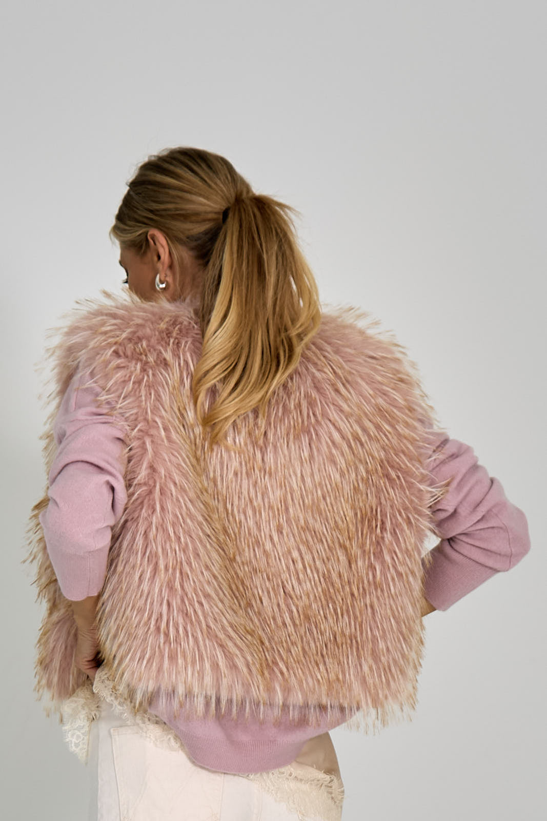 GILET BOHO FAUX FUR