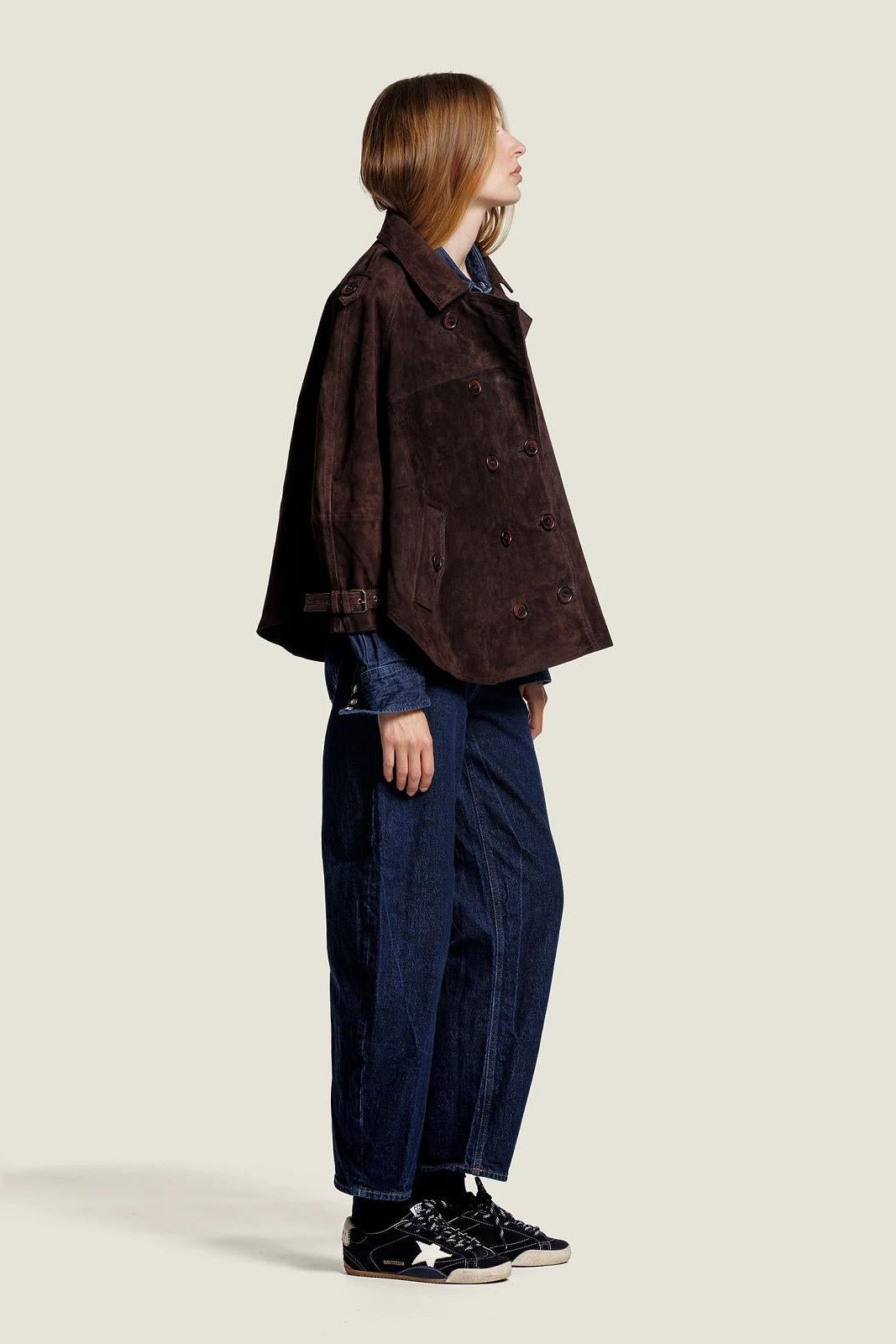 MANTEL BIBI SUEDE