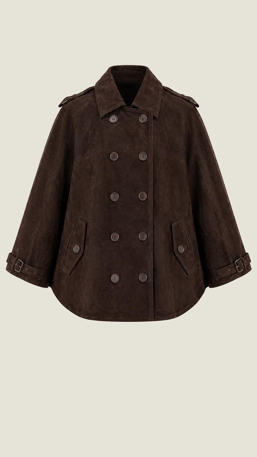 MANTEL BIBI SUEDE