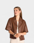 RIANI LEDER JACKET KM