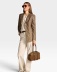 BLAZER CARREAU RUIT