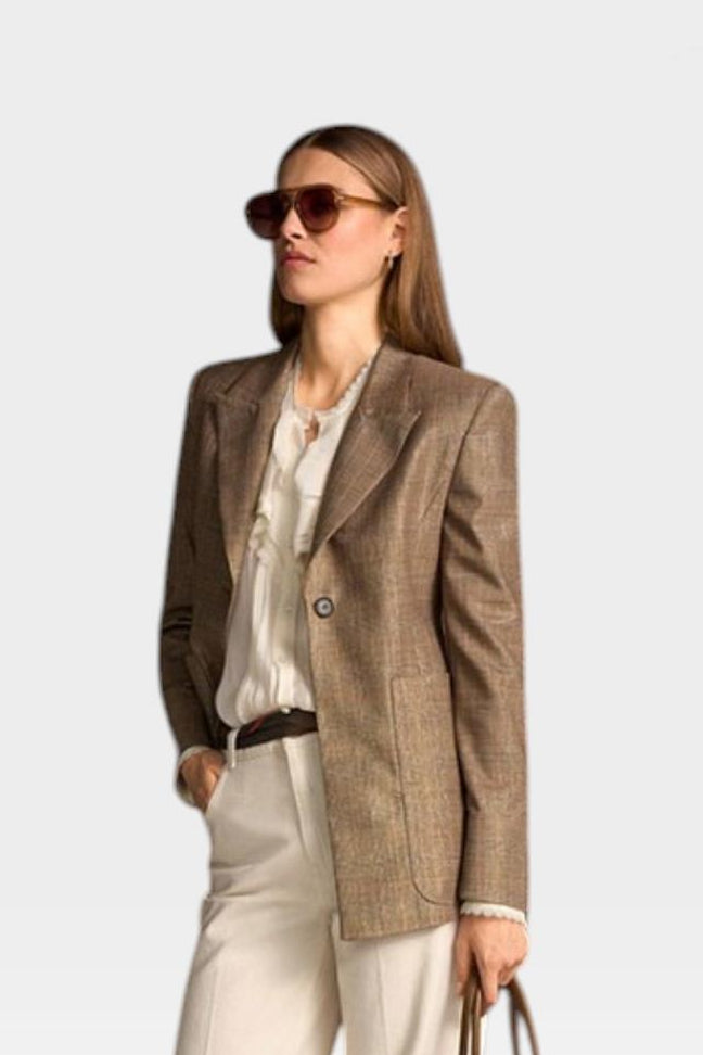BLAZER CARREAU RUIT