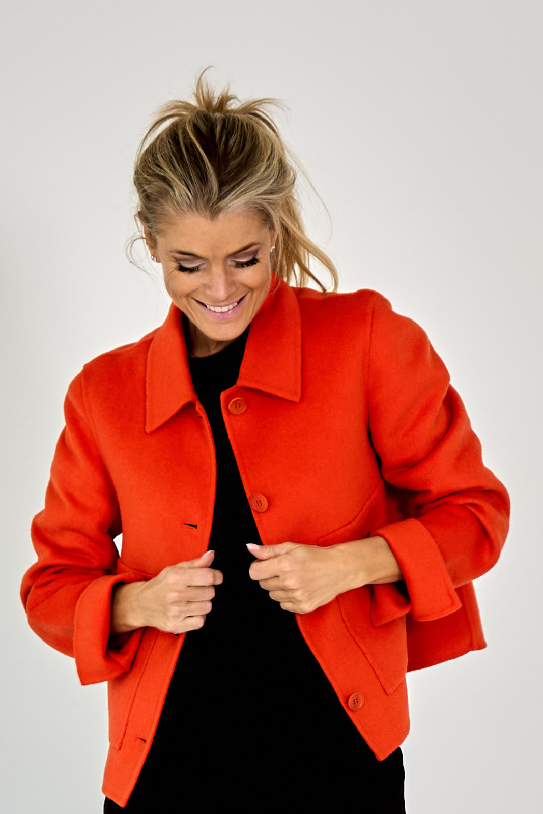 WOOL BLAZER  KORT ZAKKEN
