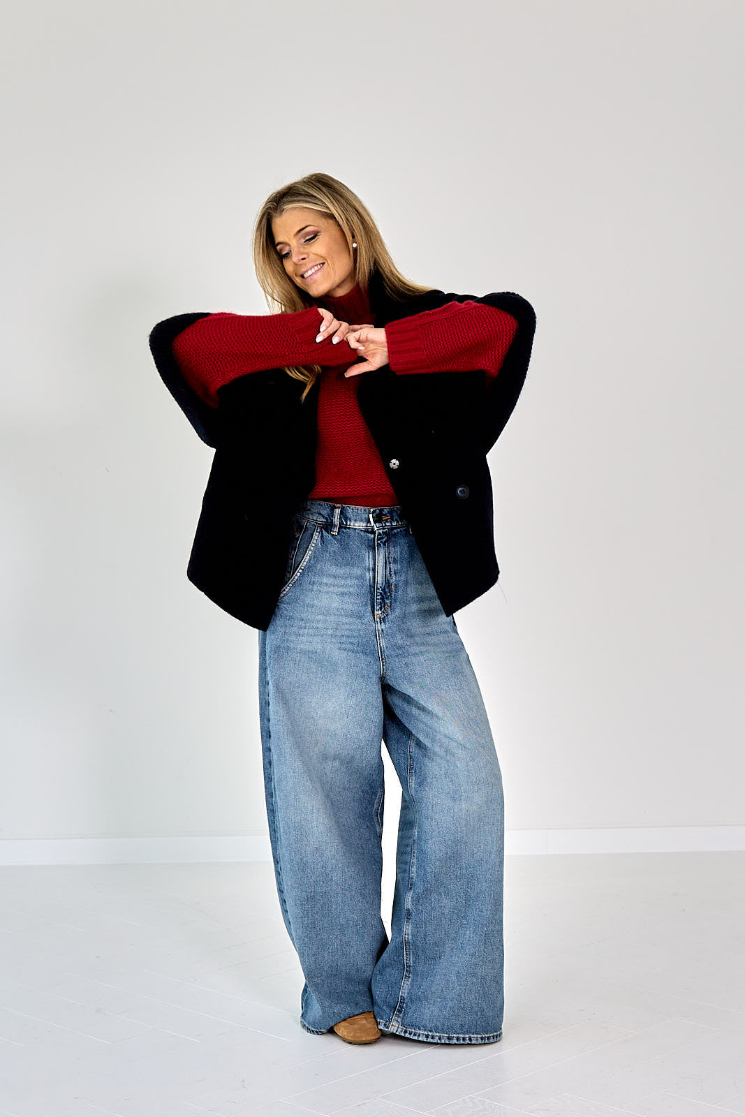 PNTS JEANS KNOPEN