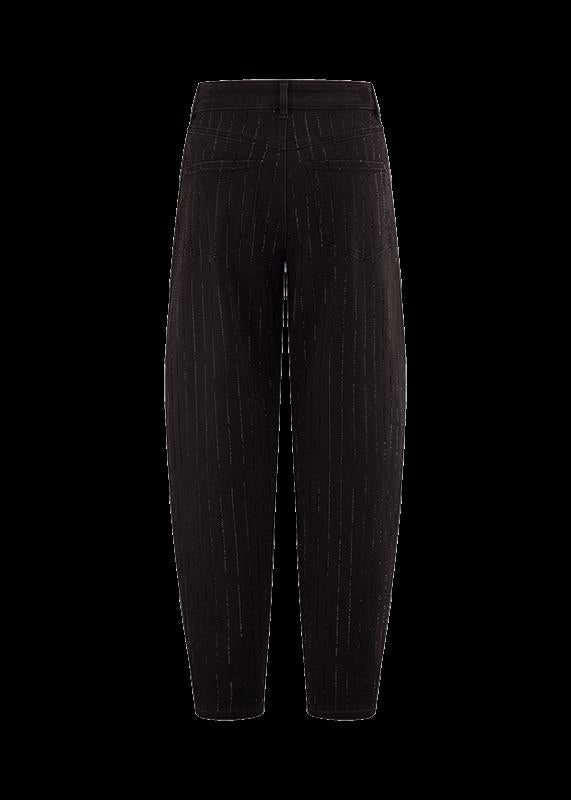 RIANI BARREL BROEK BLACK