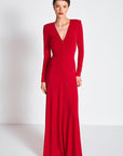 RIANI LANG ROOD KLEED FEEST