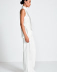 RIANI ZIJDE TOP OFF WHITE