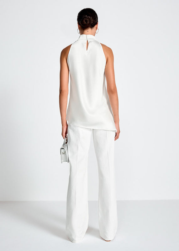 RIANI ZIJDE TOP OFF WHITE