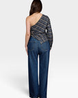 26W-LA CAMISA DE LADO GREY CHECK