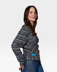 26W-LA CAMISA DE LADO GREY CHECK