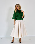 BLOUSE TOILLE FROISSE