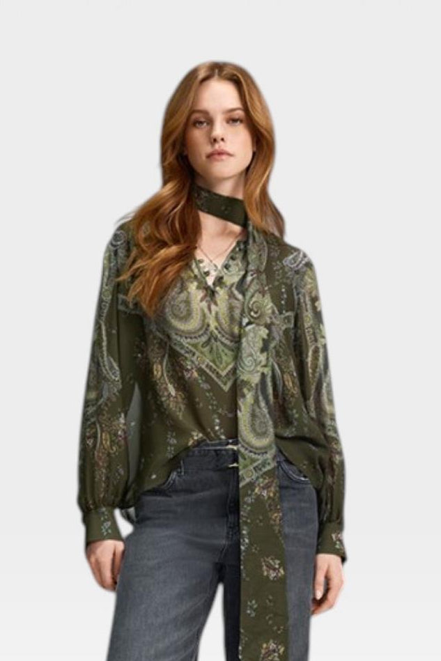 RIANI BLOUSE PAISLEY