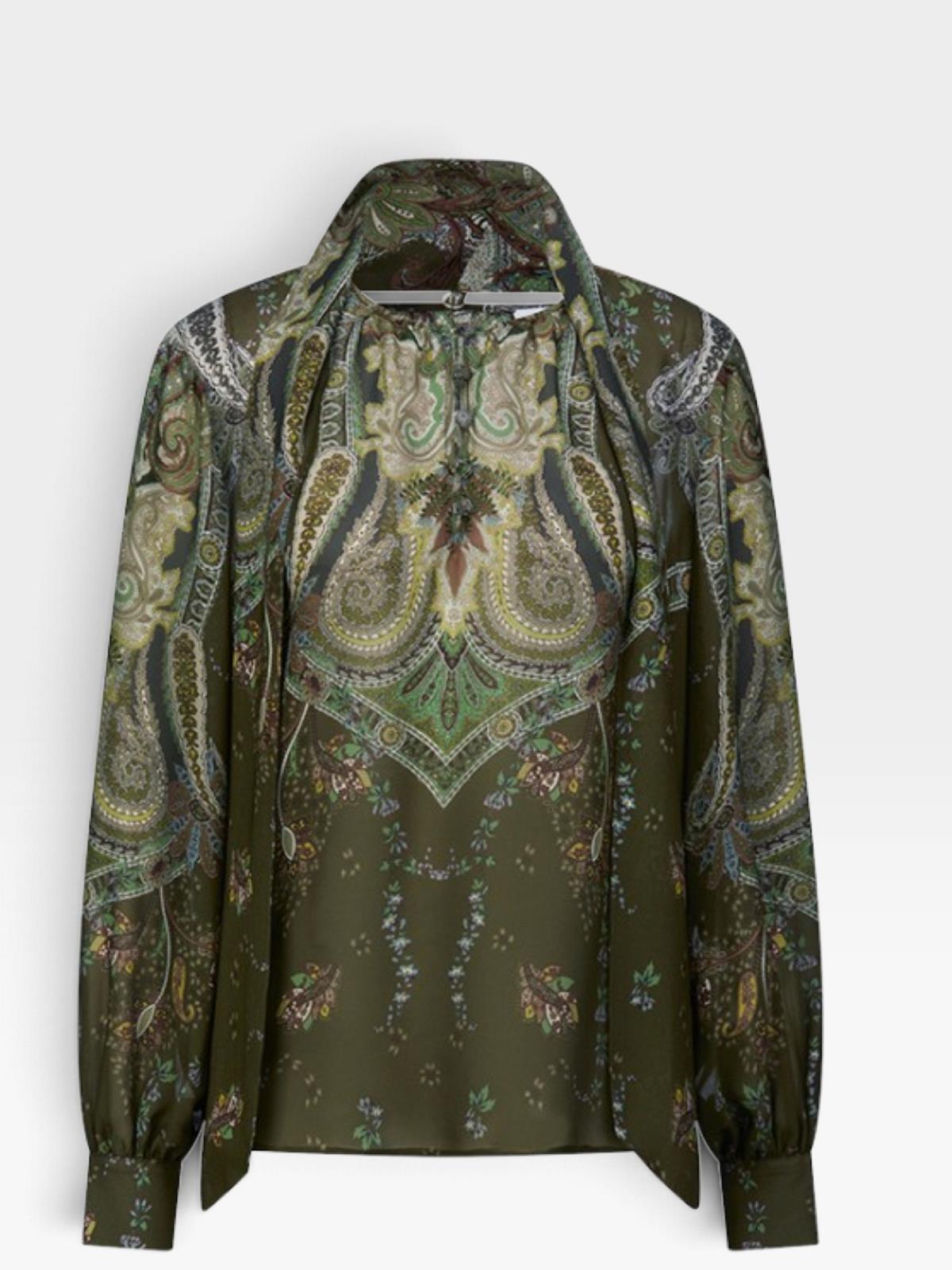 RIANI BLOUSE PAISLEY