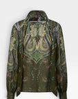RIANI BLOUSE PAISLEY