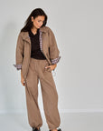 BAUM BLOUSON BEIGE RUITJE IVOERING