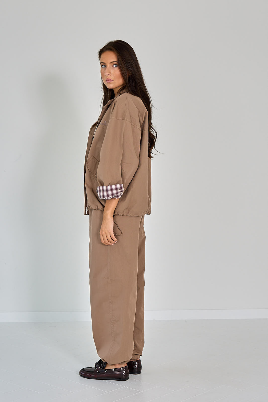 BAUM BLOUSON BEIGE RUITJE IVOERING
