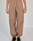 BAUM BROEK BEIGE COTTON