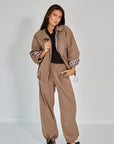 BAUM BROEK BEIGE COTTON