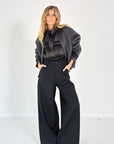 JACKET W W CONTRAST COLLAR