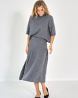 WOOL BLEND SKIRT