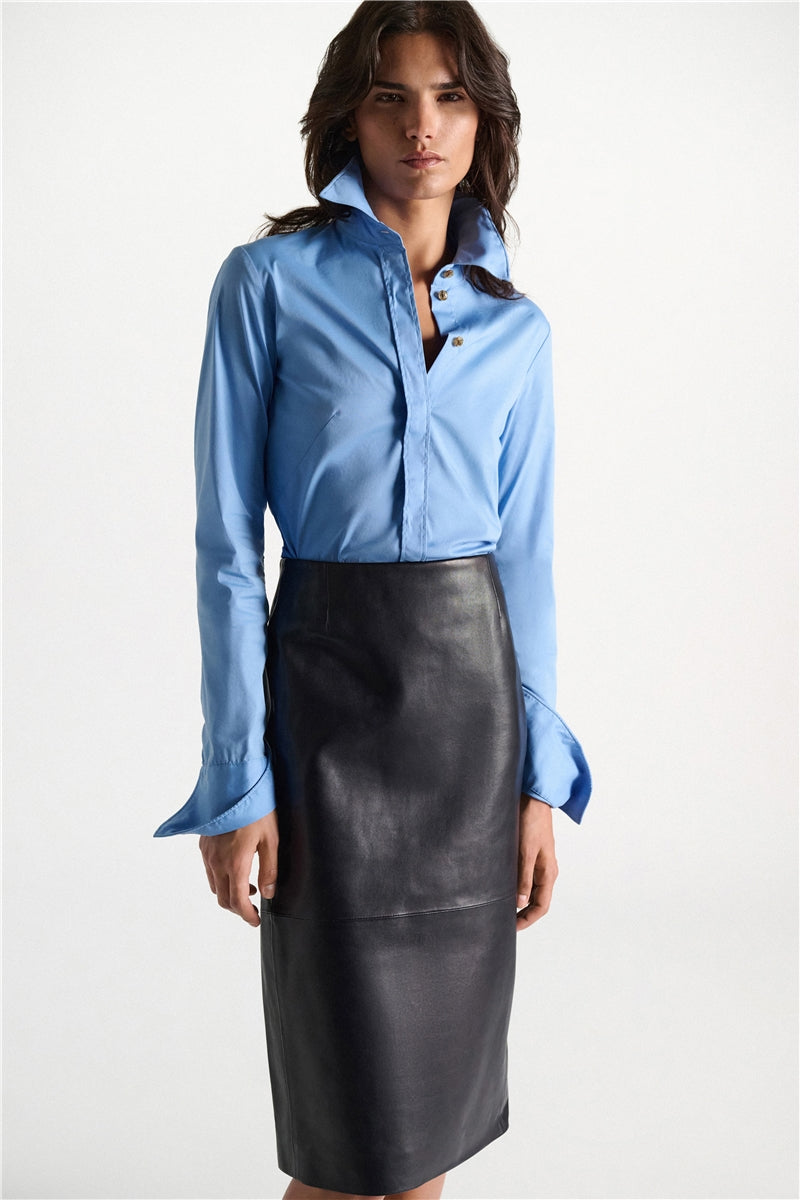 Poplin blouse