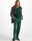27Z-SCHUMACHER COOL WOOL  GROEN BROEK