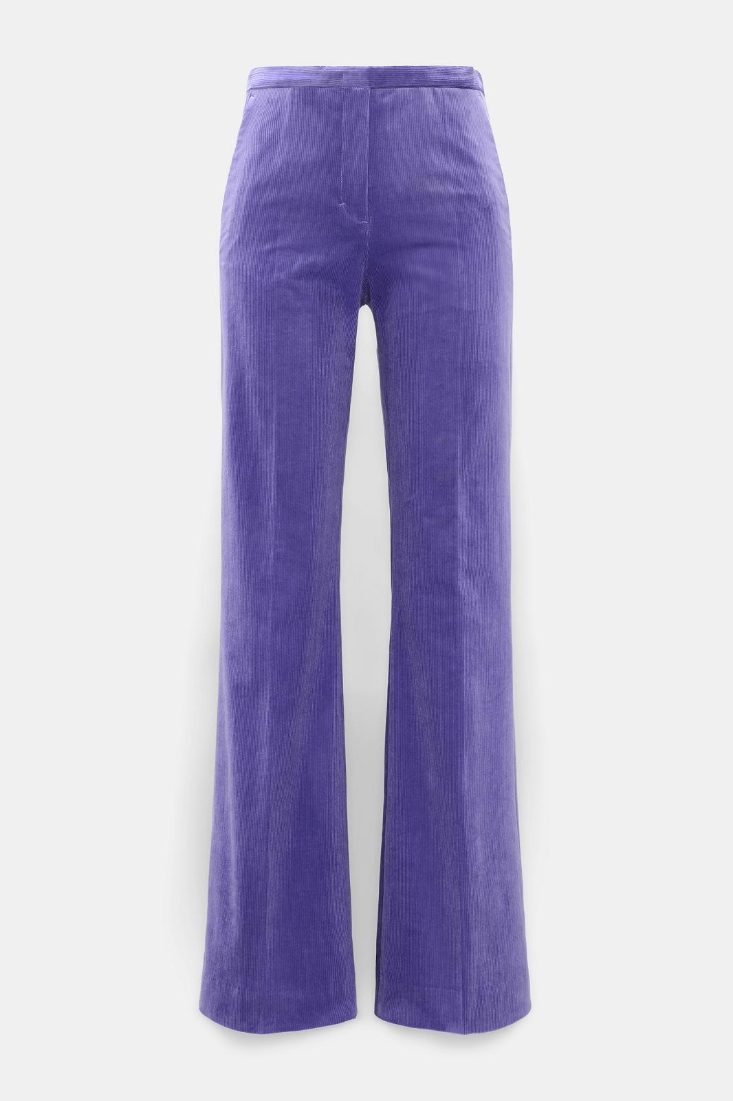 27Z-SCHUMACHER VIOLET BROEK SATIN