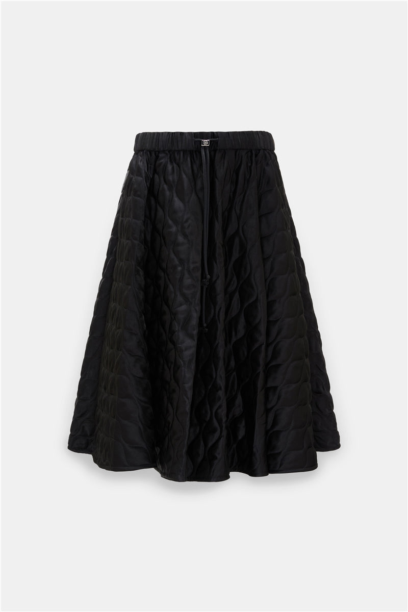27Z-SCHUMACHER ROK VINYL ZWART