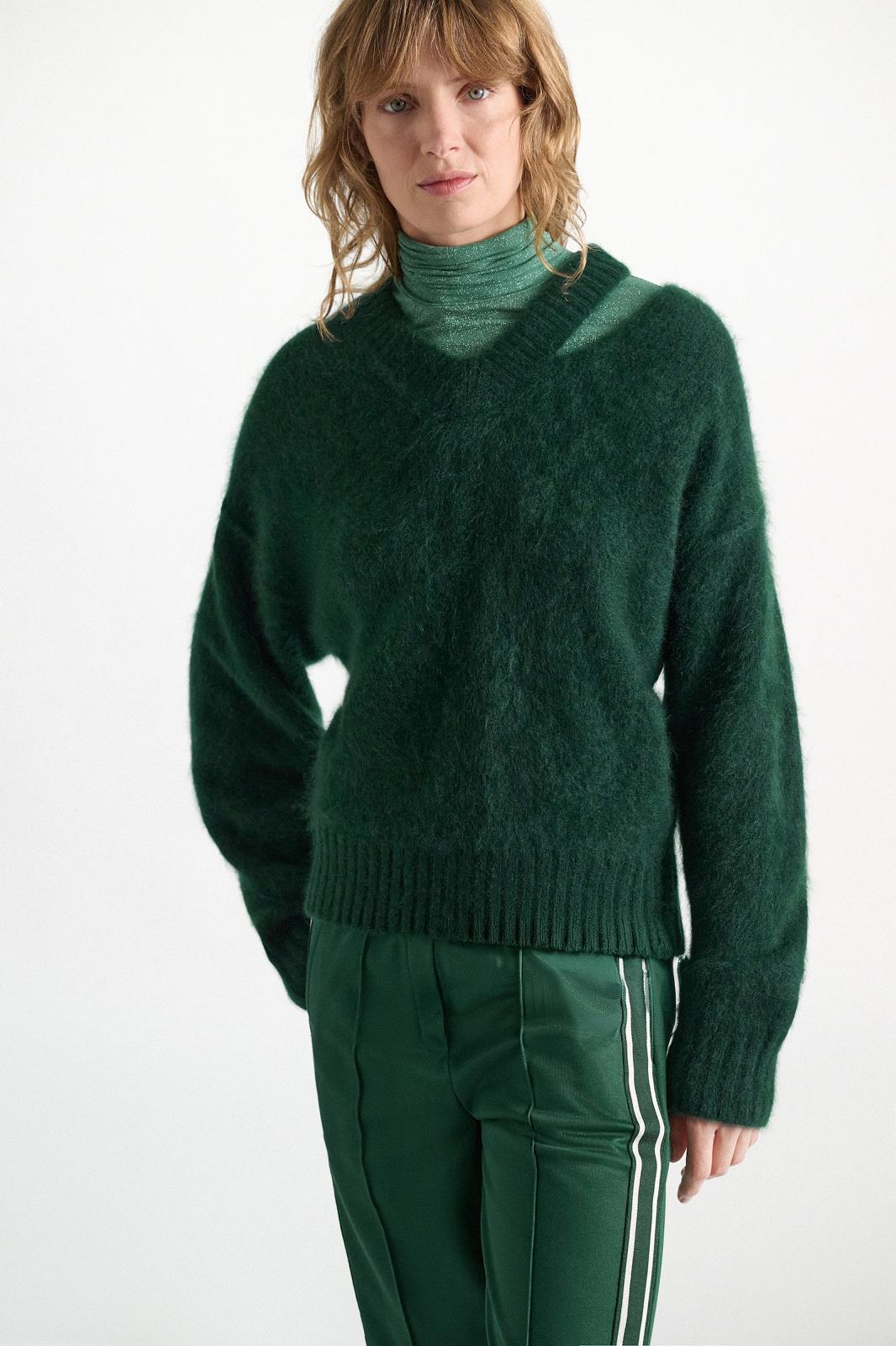 27Z-SCHUMACHER FLUFFY PULL GROEN