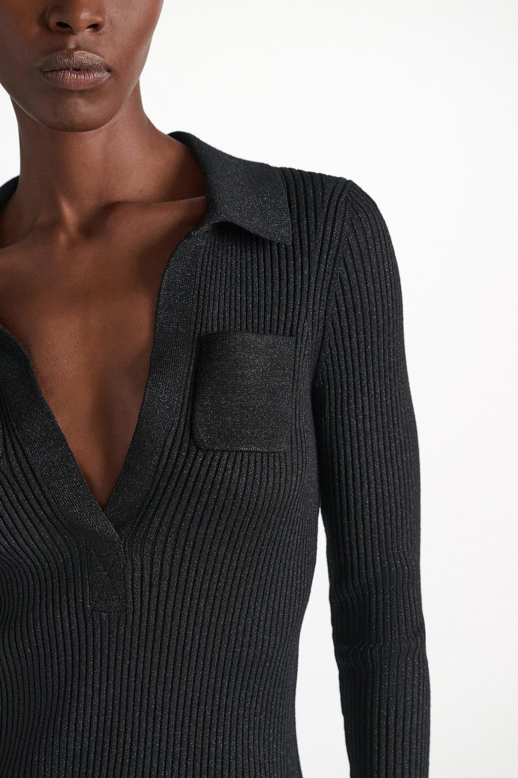 27Z-SCHUMACHER SHIMMERING PULL ZWART